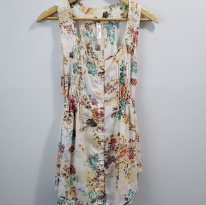 Women's Racerback Flowy Tank Blouse